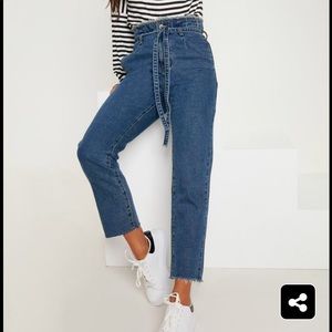 Paper bag jeans